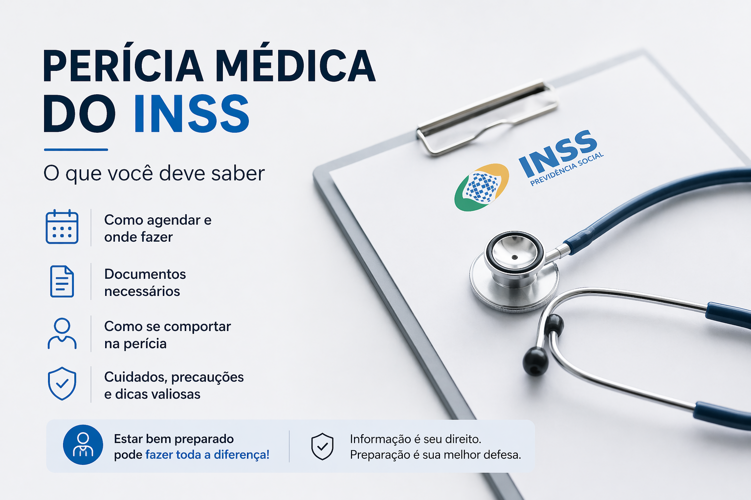 Perícia Médica do INSS: o que você precisa saber antes de comparecer